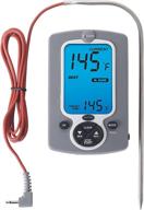 🌡️ accurate and easy-to-use instant read wired probe digital thermometer for meat, grill and bbq cooking - taylor precision products logo