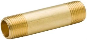 img 3 attached to Legines Brass Fittings Nipple Length Hydraulics, Pneumatics & Plumbing