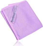 premium window cleaning cloth - purple (1 pack) logo