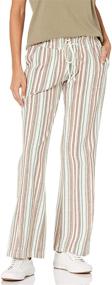 img 2 attached to 👖 Roxy Ladies' Oceanside Yarn Dye Trouser