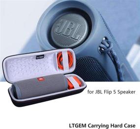 img 3 attached to 🔒 Защитите свой динамик JBL FLIP 5 с помощью жесткого чехла LTGEM EVA - серый