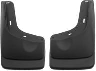 🔧 клинки husky custom black front mud guards для ford f-150 2004-2014 года. совместимы с оригинальными налетами крыла и боковыми порогами - модель: 56591. логотип