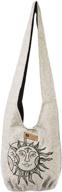 👜 cotton crossbody sling bag - hippie hobo bohemian purse for festivals logo