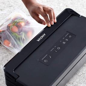 img 1 attached to Anova Culinary Precision Vacuum Sealer Pro: Sous Vide and Food Storage Solution with Bag Roll – Black, Medium