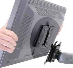 img 3 attached to 🖥️ Ergotron Quick Release Bracket: Securely Mount Monitors & TVs Up to 35 lbs with Less Than 3 inch Depth
