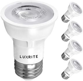 img 4 attached to 🔆 Luxrite Dimmable Enclosed Fixture with Comparable Features