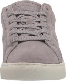 img 3 attached to Men's Leather Arden Sneaker Shoes by Calvin Klein