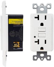 img 2 attached to Enhanced Teklectric Receptacle Plate Outlet 🔌 - All-in-One Solution for Convenience and Safety