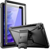 📱 ztotopcase samsung tab a7 case - 10.4 inch 2020 (sm-t500/t505/t507) with built-in screen protector - dual-layer shockproof full-body cover & kickstand - galaxy tab a7 2020 release (black) logo