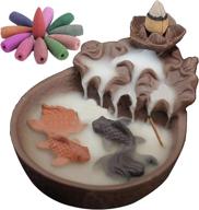 backflow incense handmade ceramic waterfall home decor for home fragrance logo