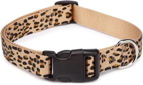 img 2 attached to Animal Print Dog 🐾 Collar by East Side Collection