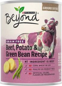 img 1 attached to 🐶 Nestle Purina Petcare Purina Beyond Grain-Free Beef, Potato, and Green Bean Recipe Dog Food - 13 oz. (178097)