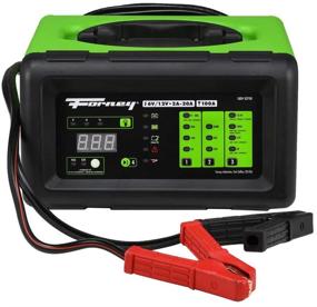 img 4 attached to 🔋 Versatile 6-Volt and 12-Volt Forney 52750 Battery Charger with Multiple Amp Options for Optimal Charging Performance
