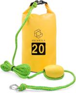 🚤 obcursco pwc anchor: 2-in-1 sand bag anchor for jet ski, kayak, swim mat, paddle board – adjustable buoy included логотип
