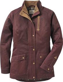 img 2 attached to 🧥 Stay Stylish and Cozy with the Legendary Whitetails Women's Saddle Country Shirt Jacket