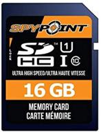 оптимизированные аксессуары для игровой и трейловой камеры spypoint micro-sd-16gb. логотип