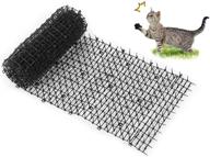 🐾 gth 13ft cat scat mat with spikes - cat deterrent mat for outdoor use - prickle strip cat repellent - 6.5ft x 2pack logo