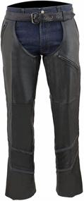 img 1 attached to Milwaukee Vented Leather Chaps Medium