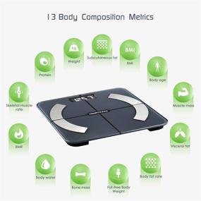 img 3 attached to 🚽 Healthkeep Bathroom Scale: Smart Wireless Body Weight Scale with Body Fat%, High Precision Measurement and Smartphone App - 396 lbs (Blue)