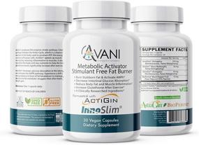 img 1 attached to Avani Health Metabolic Activator Fat Burner - Natural Supplement for Boosting Energy, Enhancing Weight Loss &amp; Revving Up Metabolism - Rapid Absorption Herbal Formula - Gluten-Free, Vegan Dietary Product - 30 Capsules