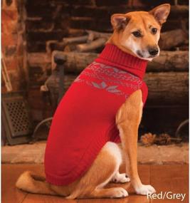 img 1 attached to Fashion Pet Outdoor Fireside Sweater Dogs for Apparel & Accessories