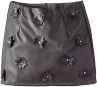 big girls' pleather skirt by kate mack logo