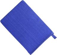 jianfa clay bar mitt: ultimate autoscrub wash mitt for spotless automotive detailing - fine grade, 1 piece blue towel clay bar alternative logo