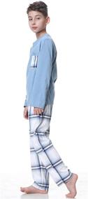 img 1 attached to Pajamas Cotton Bottom Lounge Sleepwear