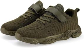 img 3 attached to 👟 Breathable Lightweight Athletic Girls' Shoes - Casbeam Sneakers