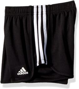 img 1 attached to Stylish and Comfortable: Adidas Girls' Athletic Shorts for Active Days