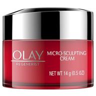 💧 olay regenerist micro-sculpting cream trial size: 0.5 oz for effective face moisturization logo