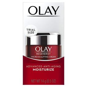 img 3 attached to 💧 Olay Regenerist Micro-Sculpting Cream Trial Size: 0.5 oz for Effective Face Moisturization