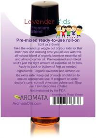 img 3 attached to 🌿 Aromata Lavender Almond Oil: Promoting Happy, Healthy Kids! Nurture Your Children's Well-being with our Lavender-Almond Oil Blend, Specially Formulated for Kids