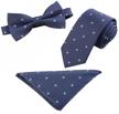 polyester skinny pre tied pocket handkerchief men's accessories logo