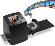 📸 high-resolution film scanner & slide viewer: convert 35mm film & slides to digital jpeg on sd card - no computer/software needed! logo