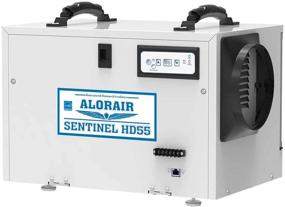 img 4 attached to 💧 ALORAIR Basement/Crawl Space Dehumidifiers Removal - 120 PPD (Saturation), 55 Pint Commercial Dehumidifier, Energy Star Listed, 5 Years Warranty, Auto Defrosting, cETL Certified, Remote Monitoring Optional