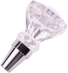 img 3 attached to 🚗 AutoBoy Crystal Diamond Gear Stick Shift Knob – Universal Fit for Car Manual & Automatic Transmission Without Lock Button