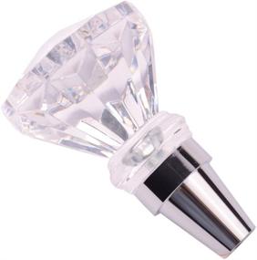 img 2 attached to 🚗 AutoBoy Crystal Diamond Gear Stick Shift Knob – Universal Fit for Car Manual & Automatic Transmission Without Lock Button