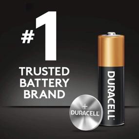 img 1 attached to 🔋 Прочная кнопочная батарея Duracell 301/386 с серебряным оксидом: долговечная и надежная