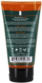 img 1 attached to 🧔 Shea Moisture Men's Beard Detangler with All Natural Ingredients, Maracuja Oil & Shea Butter, Softening Hair & Untangling Knots for a Gentle Beard, 4 oz