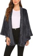 ekouaer cardigan lightweight oversized blanket women's clothing logo