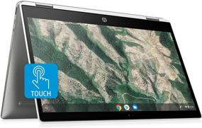 img 4 attached to 🖥️ Ноутбук HP Chromebook x360 с сенсорным экраном 14 дюймов HD - Intel Celeron N4000, 4 ГБ оперативной памяти, 32 ГБ eMMC, операционная система Chrome OS - 14b-ca0010nr (Керамический белый/Минеральное серебро)