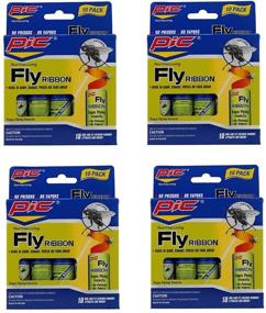 img 4 attached to Say Goodbye to Pesky Flies with Pic FR10B Sticky Fly Ribbons 40-Pack – Effective and Reliable Solution