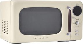 img 3 attached to Winia Retro Microwave, 0.7 Cu. Ft, Cream - WOR07R3ZEC