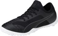 👟 puma men's concrete sneaker: black asphalt white shoes and fashion footwear logo