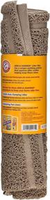 img 1 attached to 🐾 Arm & Hammer Stay Fresh Cat Litter Mat for Enhanced Scatter Control - Improve your Cat's Litter Box Experience