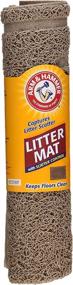 img 2 attached to 🐾 Arm & Hammer Stay Fresh Cat Litter Mat for Enhanced Scatter Control - Improve your Cat's Litter Box Experience