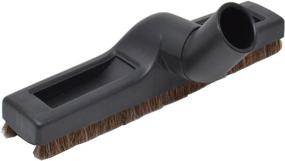 img 2 attached to 🐎 ZVac Premium Horse Hair Floor Brush - Universal Vacuum Cleaner Attachment, Fits 1-1/4 & 32mm Diameter, Optimized for Effective Cleaning