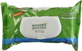 img 2 attached to Seventh Generation Free and Clear Unscented Wipes - 64 Count