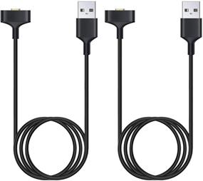 img 4 attached to ⌚ CAVN Fitbit Ionic Charger Cable - 2-Pack Replacement USB Charging Cord for Smart Watch